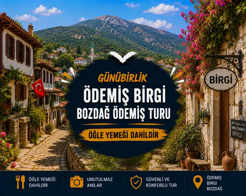 Günübirlik Ödemiş Birgi Bozdağ Ödemiş Turu