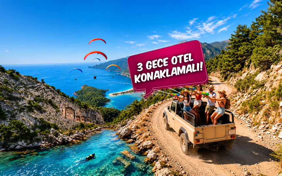 Bodrum Likya Akyaka Fethiye Ölüdeniz Yüzme ve Tekne Turu
