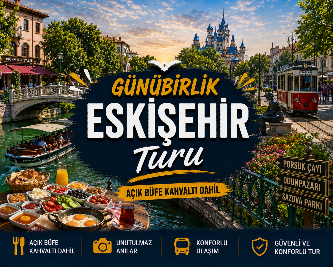 Günübirlik Eskişehir Turu
