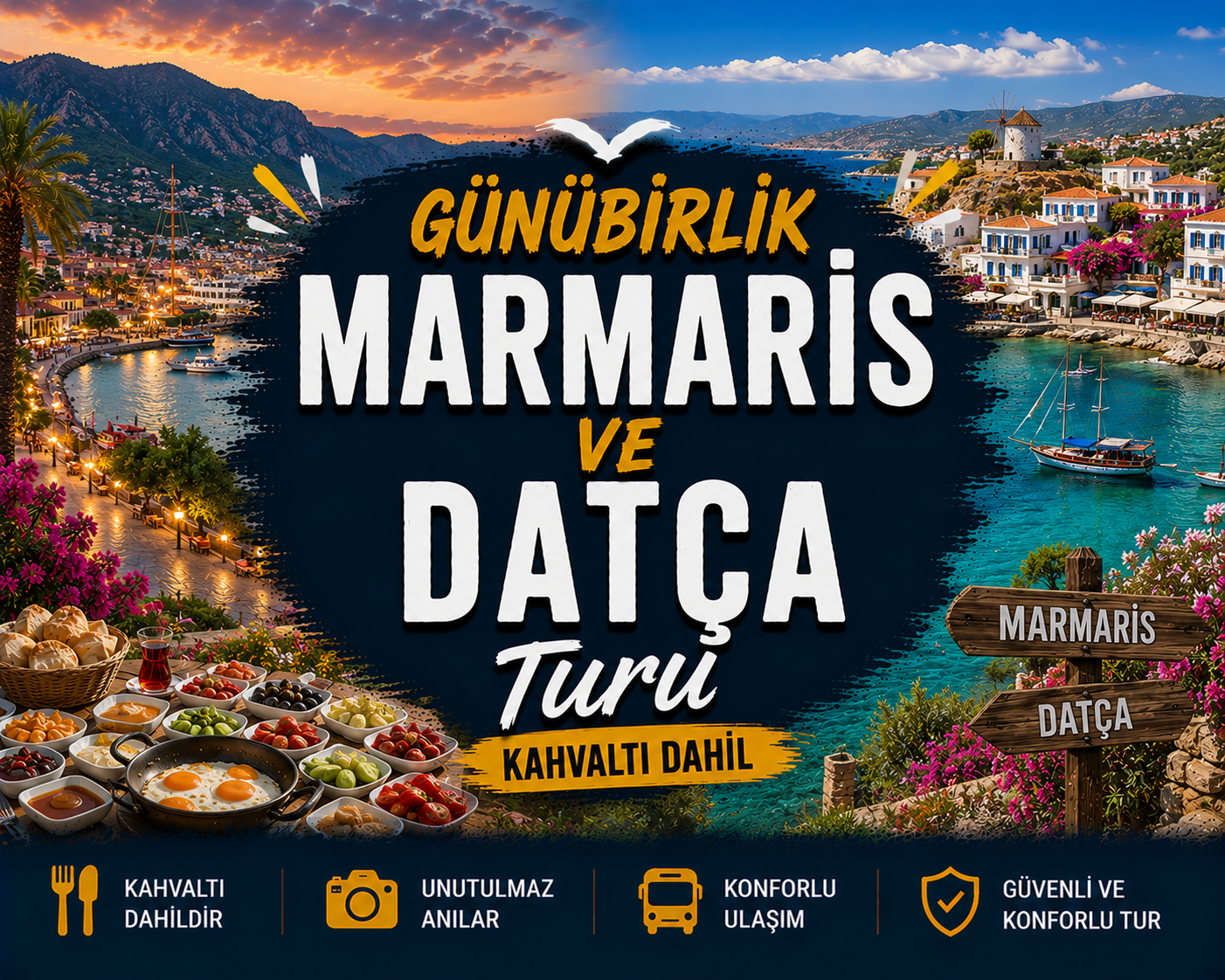 Günübirlik Marmaris ve Datça Turu