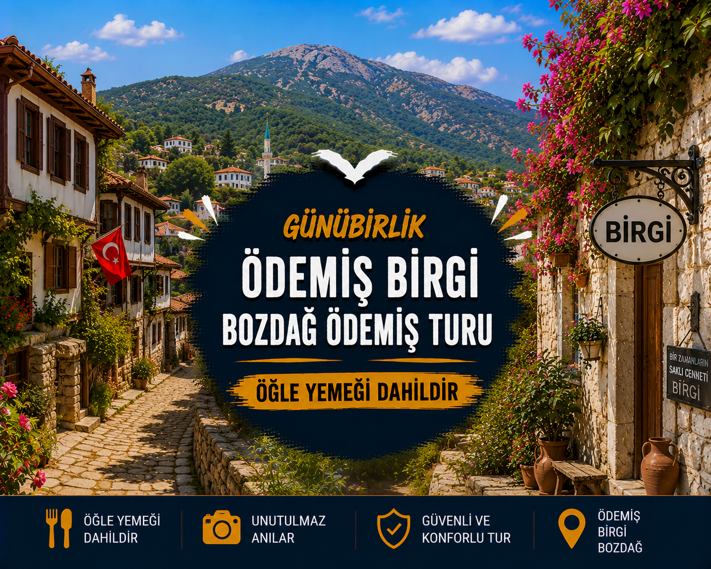 Günübirlik Ödemiş Birgi Bozdağ Ödemiş Turu