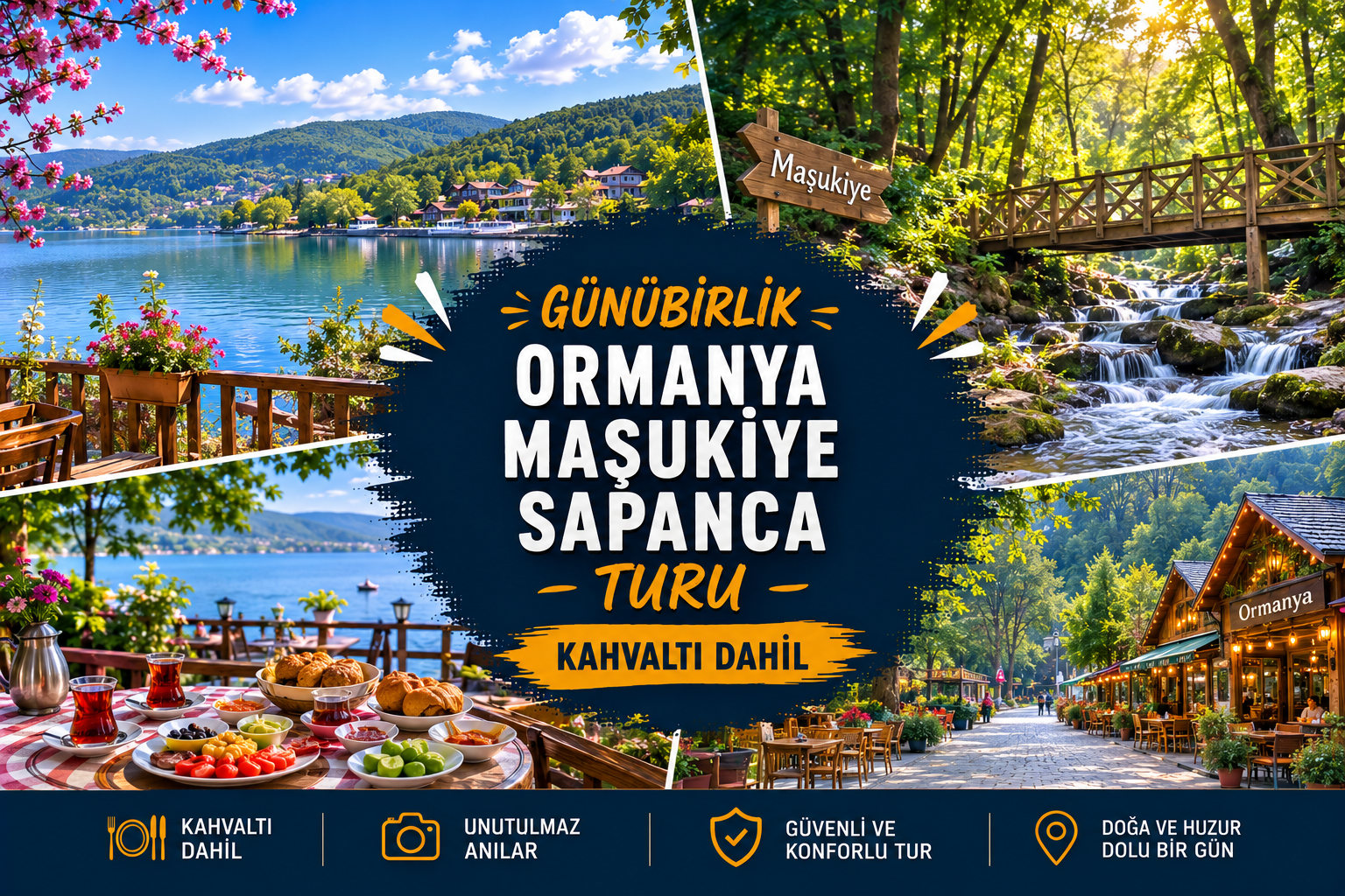Günübirlik Ormanya Maşukiye Sapanca Turu — 1/5