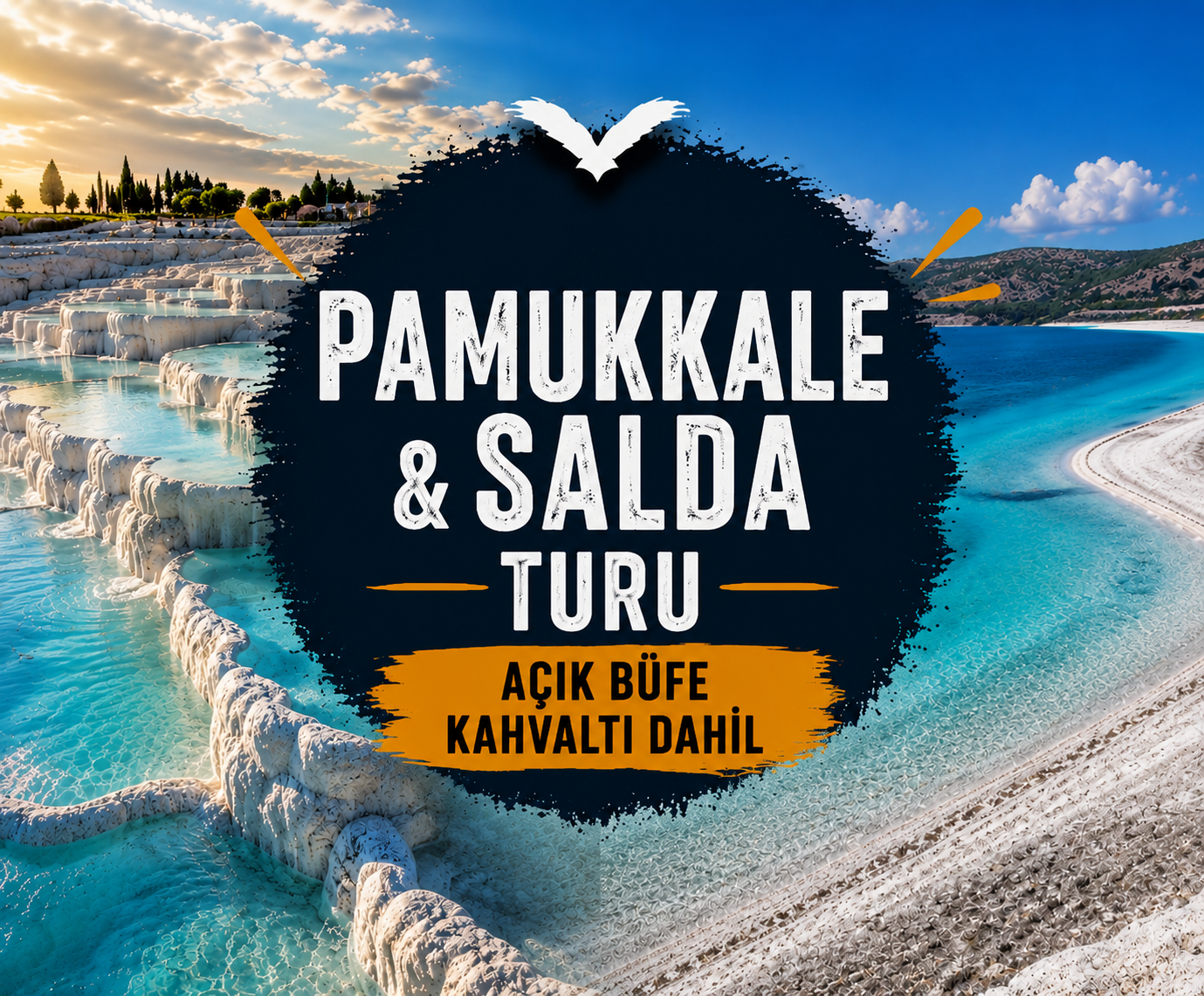 Günübirlik Pamukkale ve Salda Turu