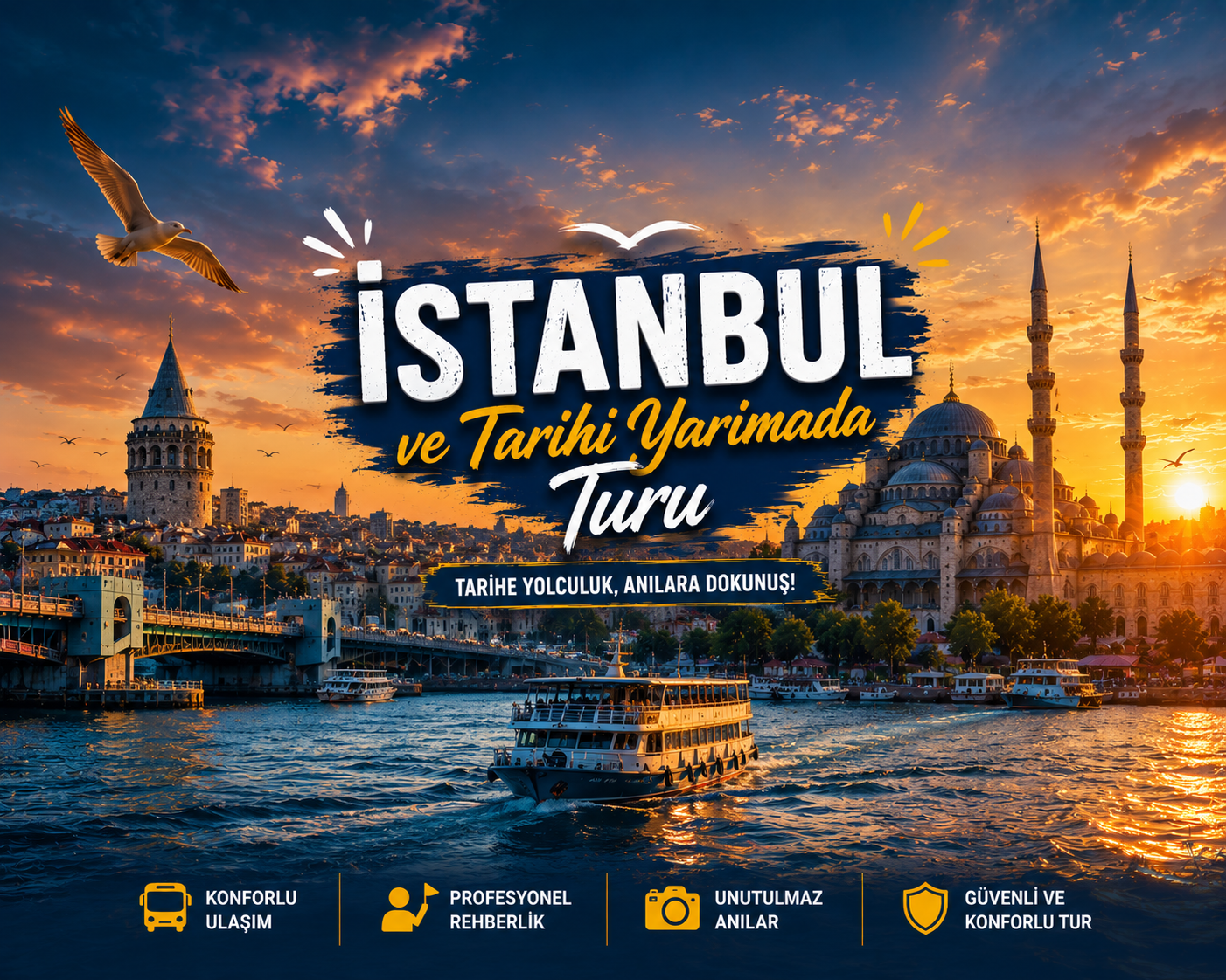 İstanbul ve Tarihi Yarımada Turu