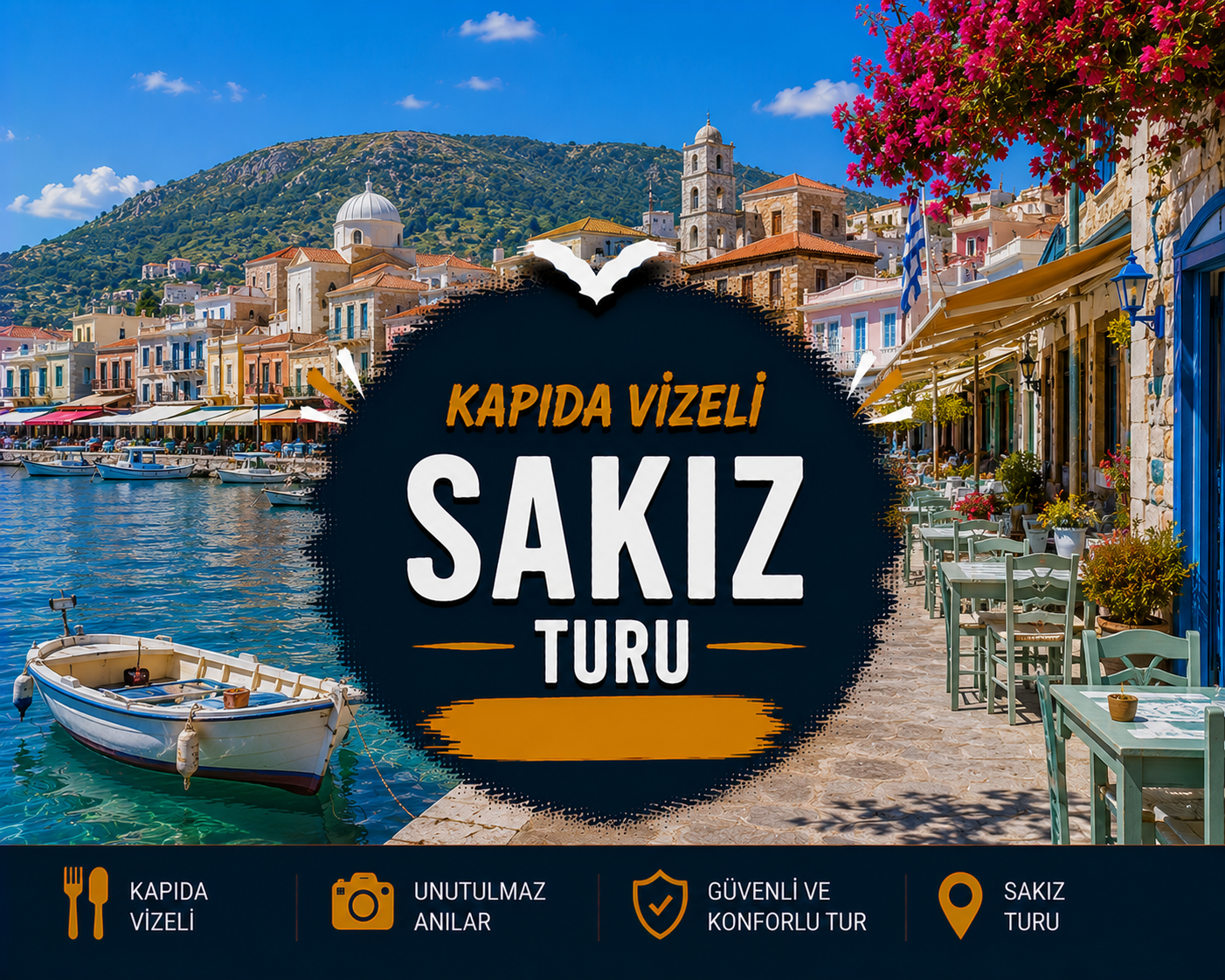 Kapıda Vizeli Sakız Turu — 1/2