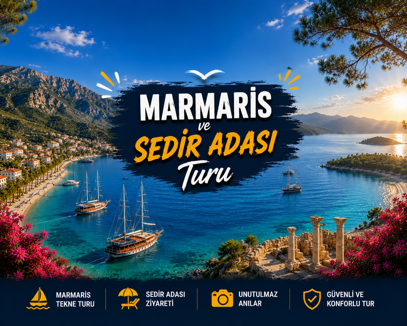 Marmaris and Sedir Island Tour