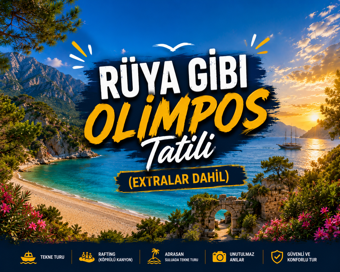Dreamlike Olympos Holiday (Extras Included)