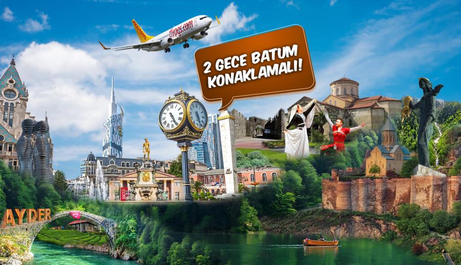 Uçaklı Batum ve Ayder Yaylası Turu (2 Gece Batum Konaklamalı) — 1/21