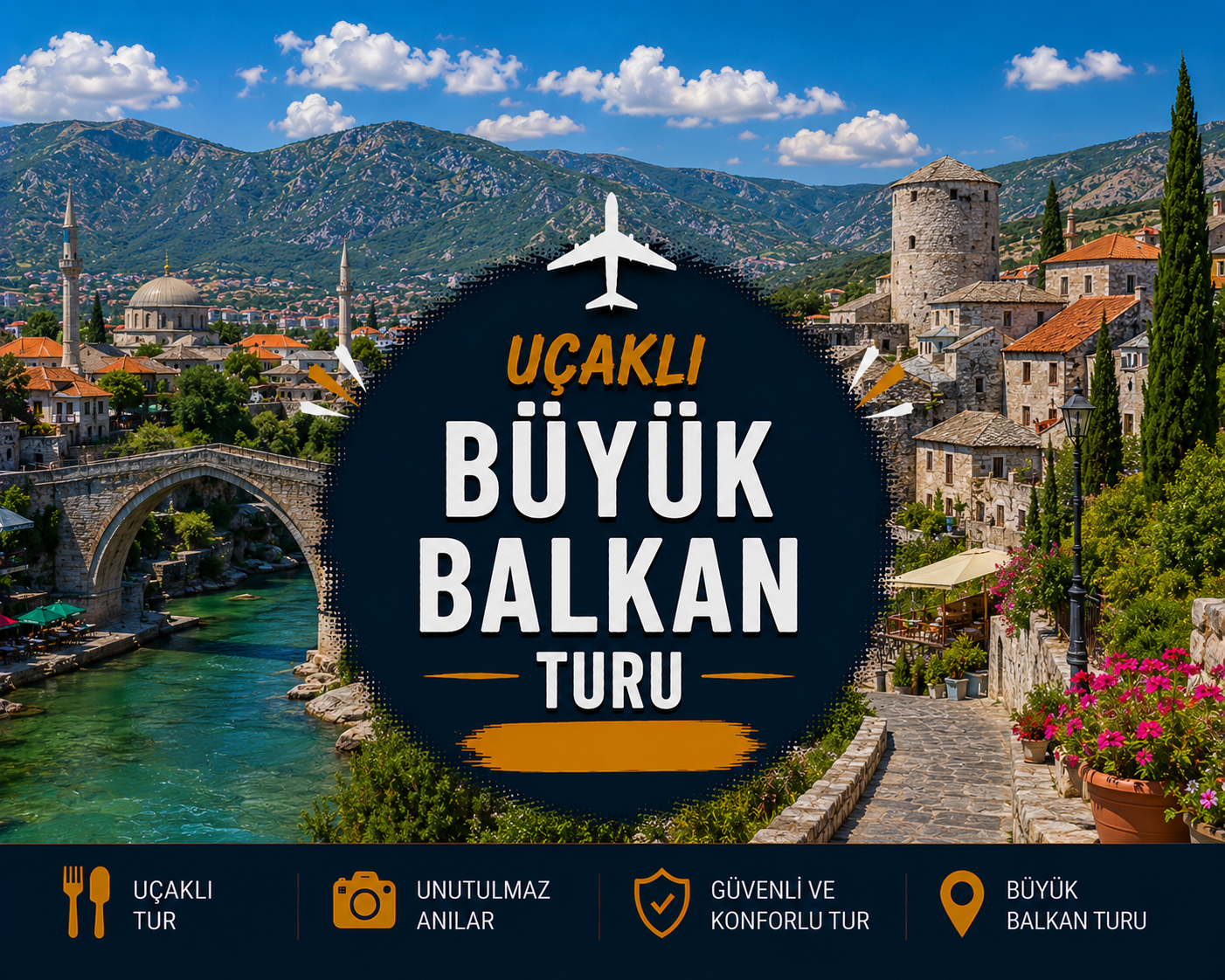 Uçaklı Büyük Balkan Turu