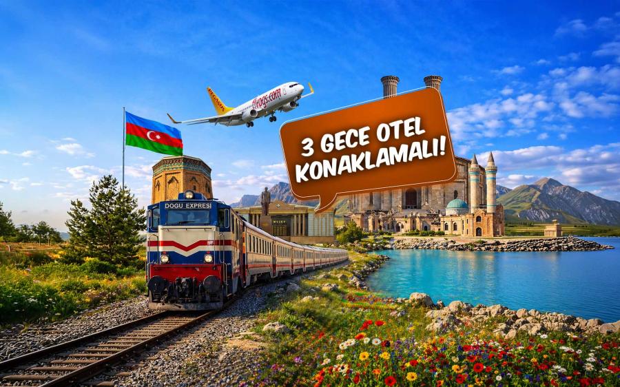 Uçaklı Kafkas Üçgeni Doğu Ekspresi Van Nahçıvan Kars Turu ( Uçakla Gidiş Dönüş ) — 1/12