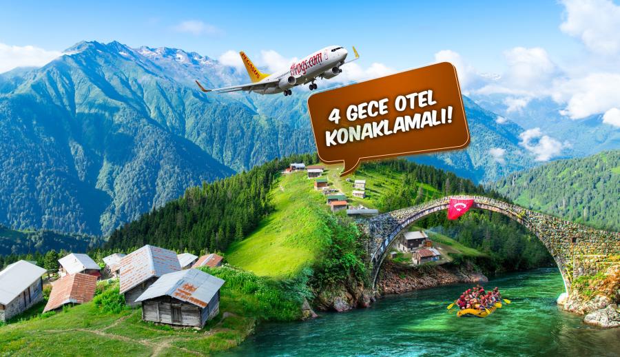 Uçaklı Doğu Karadeniz Yaylaları ve Batum Turu (4 Gece Konaklama) — 2/21
